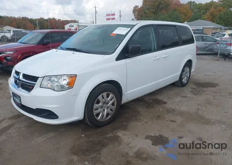 2018 Dodge Grand Caravan Se z USA, uszkodzony, nr VIN 2C4RDGBG3JR259555